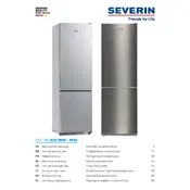 Severin KGK 8905 Refrigerator manual cover