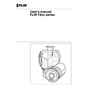 Flir T8xx Camera manual cover