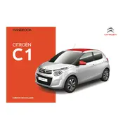 Citroën C1 2016 Hatchback manual cover