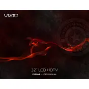 Vizio E320ME TV manual cover