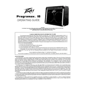 Peavey Programax 10 Amplifier manual cover