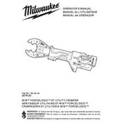 Milwaukee M18 2678-20 Crimper manual cover