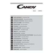 Candy CGM91X manual cover