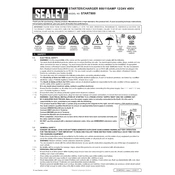 Sealey START800 Charger manual cover