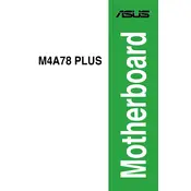 ASUS M4A78 PLUS Motherboard manual cover