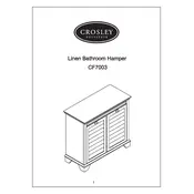 Crosley CF7003 Hamper manual cover