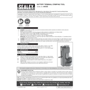 Sealey AK422 Crimping Tool manual cover