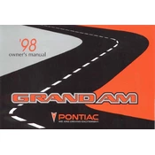 Pontiac Grand Am 1998 manual cover