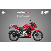 Bajaj Pulsar N160 manual cover