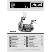 Scheppach SM150LB 5903108901 Angle Grinder manual cover