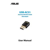 ASUS USB-AC51 Adapter manual cover