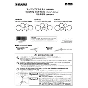 Yamaha QD-8313 Percussion manual cover