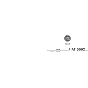 Fiat 500X 2016 SUV manual cover