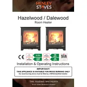 Henley Stoves Dalewood Heater manual cover