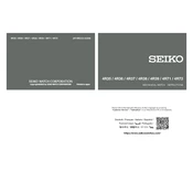 Seiko 4R35 Automatic manual cover