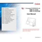 Canon DR-C225W manual cover