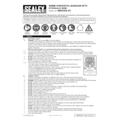 Sealey SM353CE.V3 Bandsaw manual cover