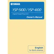 Yamaha YSP-4100 Projector