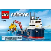 LEGO 31045-1 Construction Set manual cover