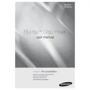 Samsung BD-EM59C Blu-ray Player manual cover