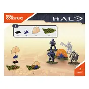 Mega Construx Mattel Halo UNSC Brute Skirmish DXF10 Construction Set manual cover