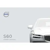 Volvo S60 2021 manual cover