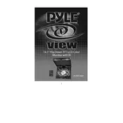 Pyle PLVW1445R Monitor manual cover