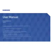 Samsung LU28R550UQNXZA Monitor manual cover