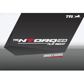 TVS NTORQ 125 Race Edition Scooter manual cover