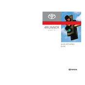 Toyota 4Runner 2011 SUV manual cover