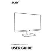 Acer KA2 KA272U Monitor manual cover