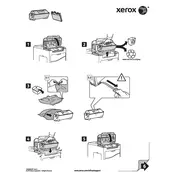 Xerox Phaser 4600 Toner and Waste Cartridge Printer manual cover