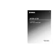 Yamaha HTR-6150 Receiver manual cover