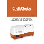 Chef's Choice D202 Sharpener manual cover