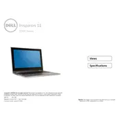 Dell Inspiron 3158 2-in-1 Laptop