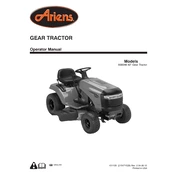 Ariens 936 Series 936046 Tractor manual cover