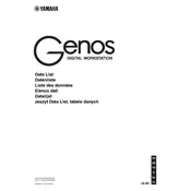 Yamaha Genos Keyboard manual cover