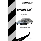 Davis DriveRight 8180 Software manual cover