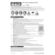 Sealey DPF1 Cleaning Station manual cover