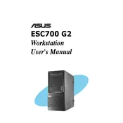 ASUS ESC700 G2 Server manual cover