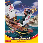 Fisher Price Mattel Imaginext System Pirate Raider B1472 Toy manual cover