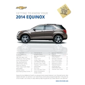 Chevrolet Equinox 2014 manual cover