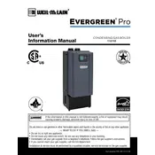 Weil-McLain Evergreen Pro 110 Boiler manual cover