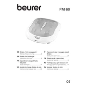 Beurer FM 60 Massager manual cover