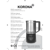 Korona 18050 Milk Foamer manual cover