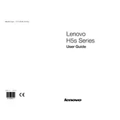 Lenovo H500s Computer manual cover