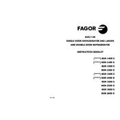 Fagor 3FID-144 Refrigerator manual cover