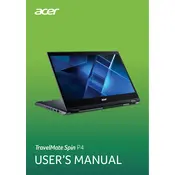 Acer TravelMate Spin P4 TMP414RN-51-54JZ Laptop manual cover