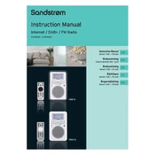 Sandstrom SVDIB12E manual cover