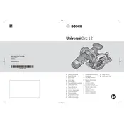 Bosch UniversalCirc 12 Saw manual cover